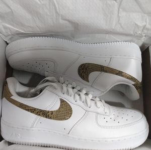 Nike Air Force 1 Ivory Snakes